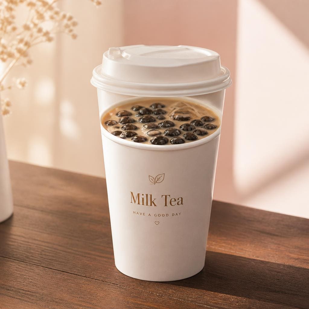 Milk Tea Warkop 84 minuman teh susu creamy dan segar